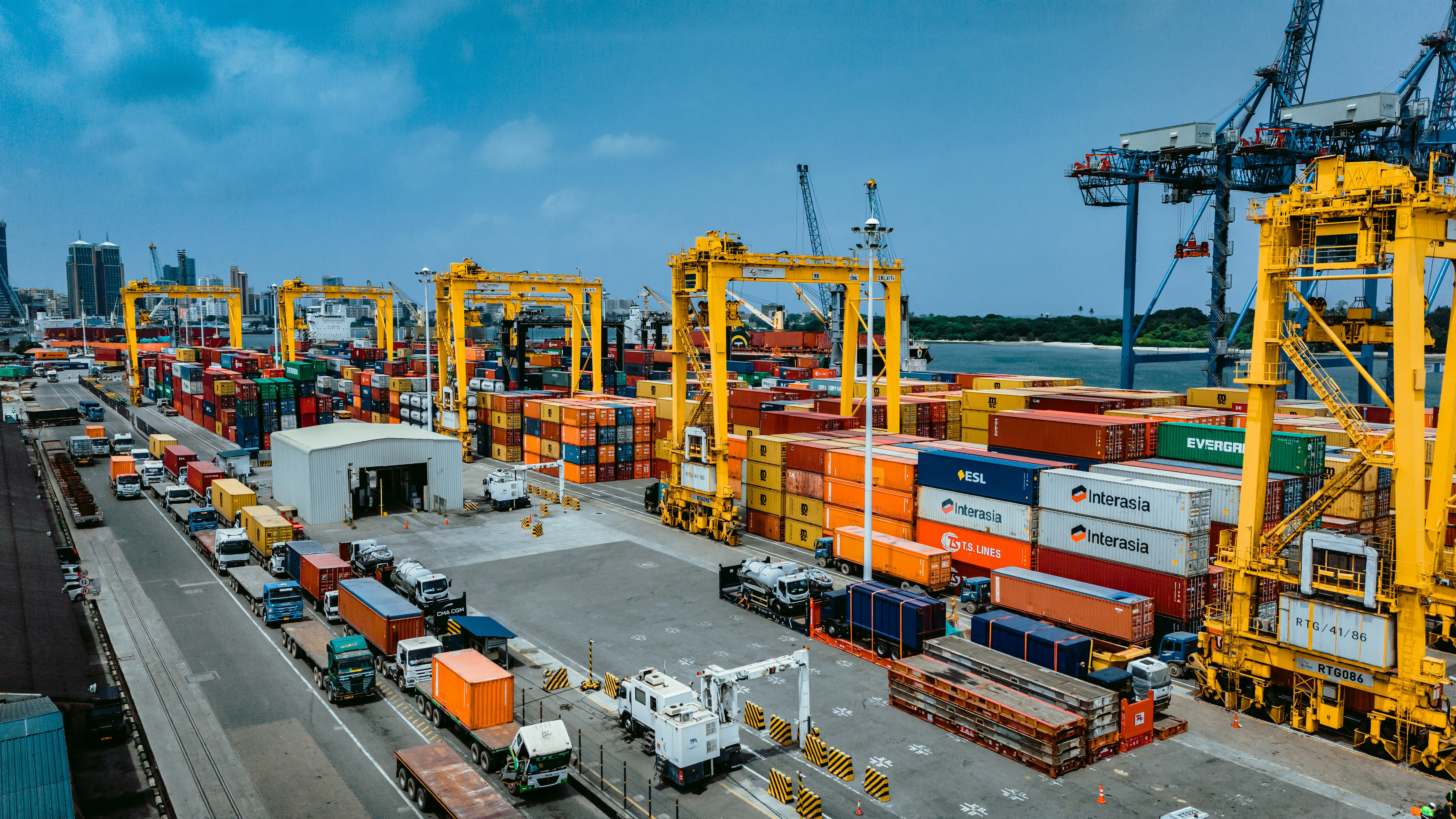 Container port operations